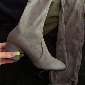 Charlotte Russe over the knee boots